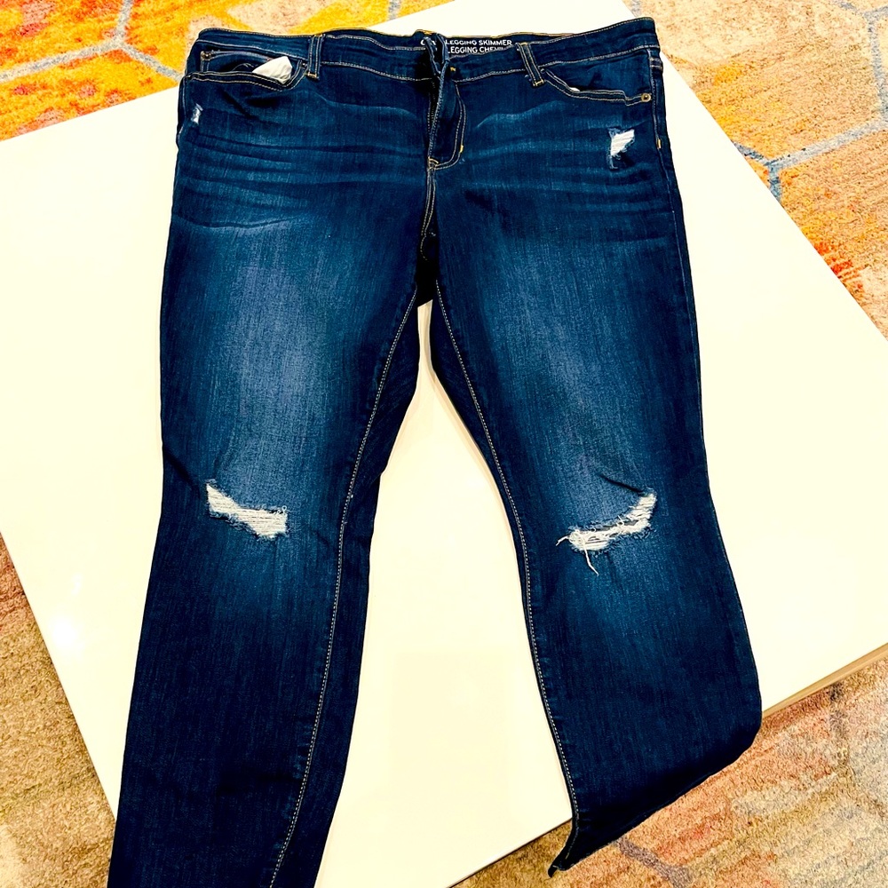 Gap ripped leggings jeans